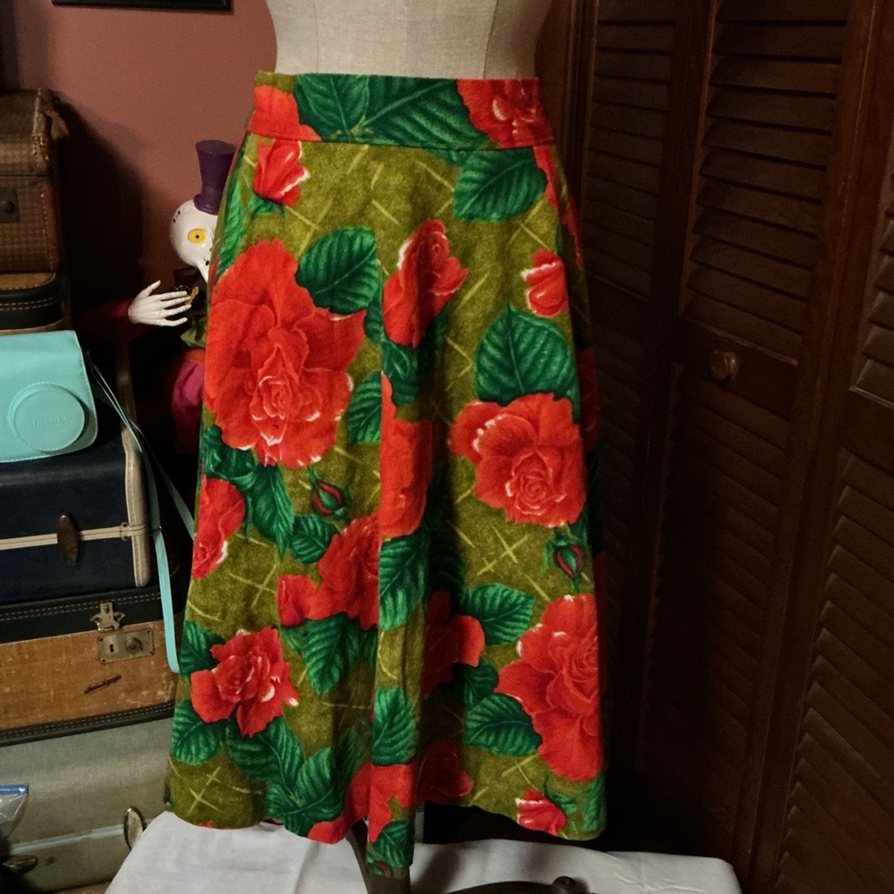 Vintage tropical skirt